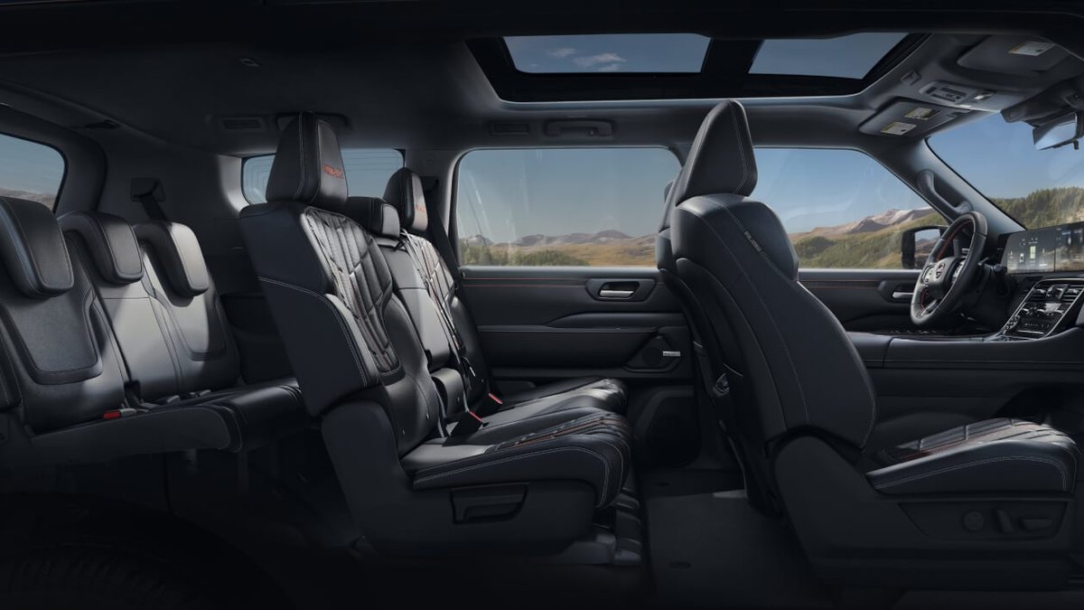 2026 Nissan Armada eight-seat cabin