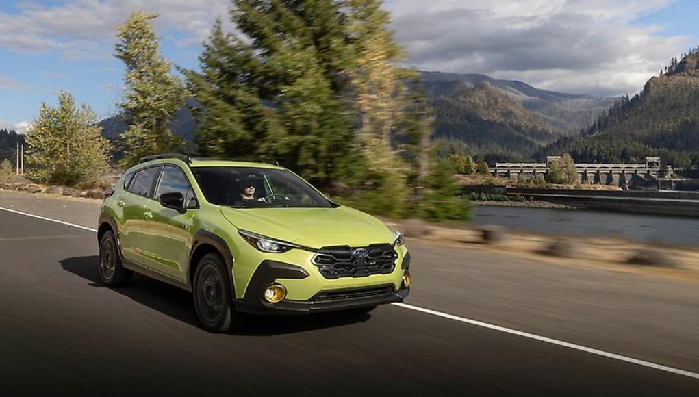 2026 Subaru Crosstrek Hybrid: My No-Plug Efficiency Check image 1 2026 Subaru Crosstrek Hybrid exterior on road
