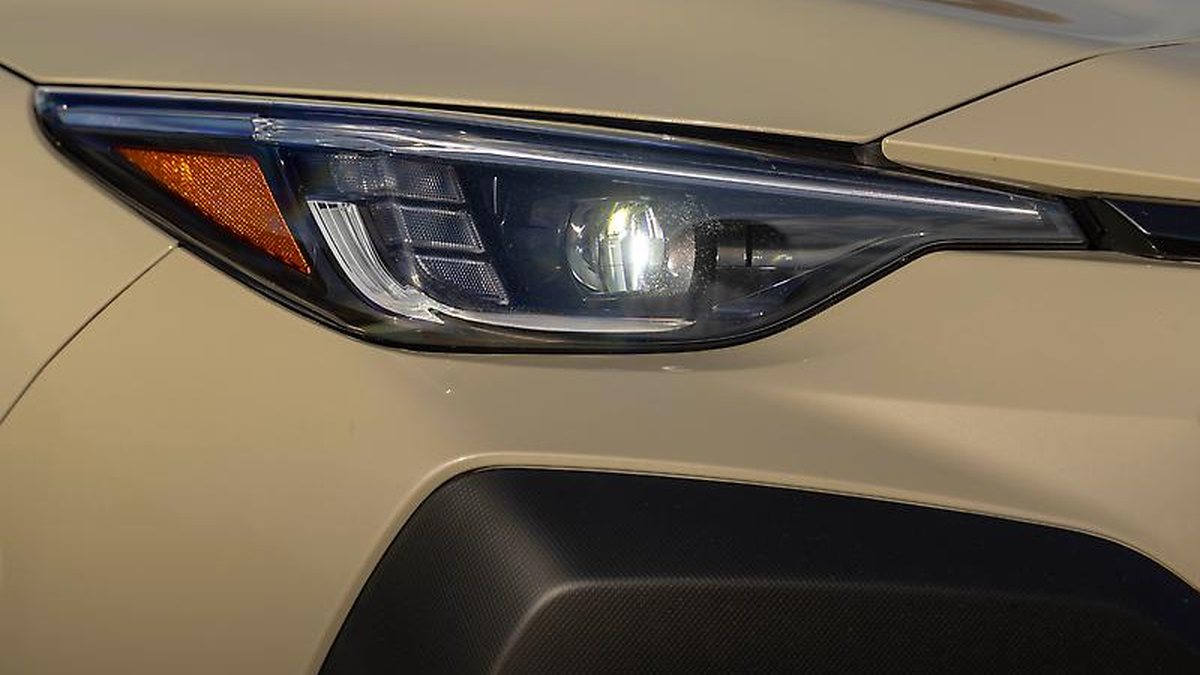 2026 Subaru Crosstrek Hybrid rear three-quarter view
