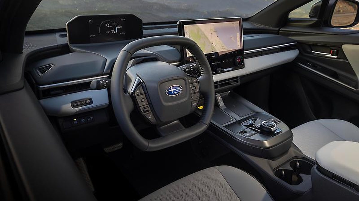 2026 Subaru Trailseeker EV cabin view