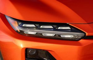 2026 Subaru Uncharted EV front three-quarter view