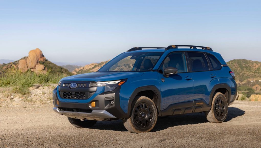 2027 Subaru Forester Wilderness Hybrid front view