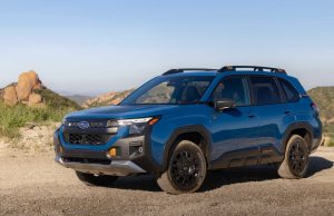 2027 Subaru Forester Wilderness Hybrid front view
