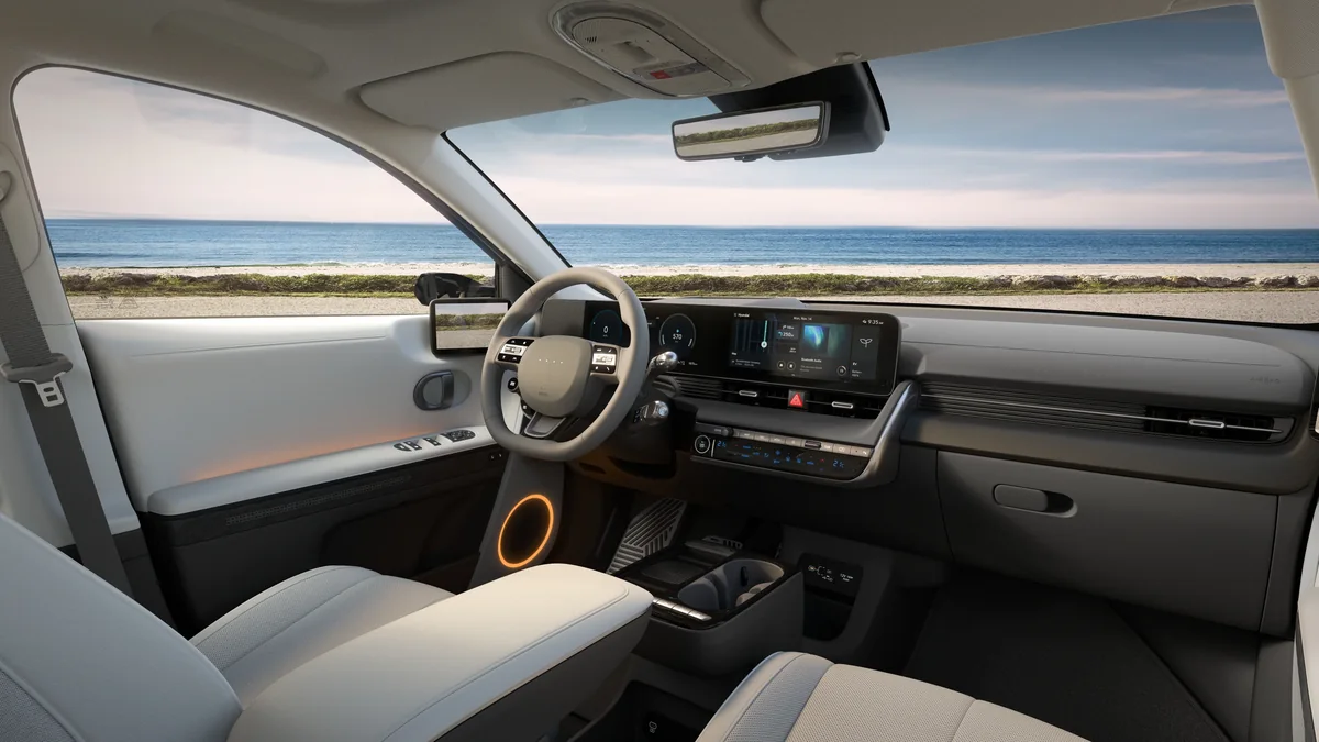Hyundai Ioniq 5 interior official image