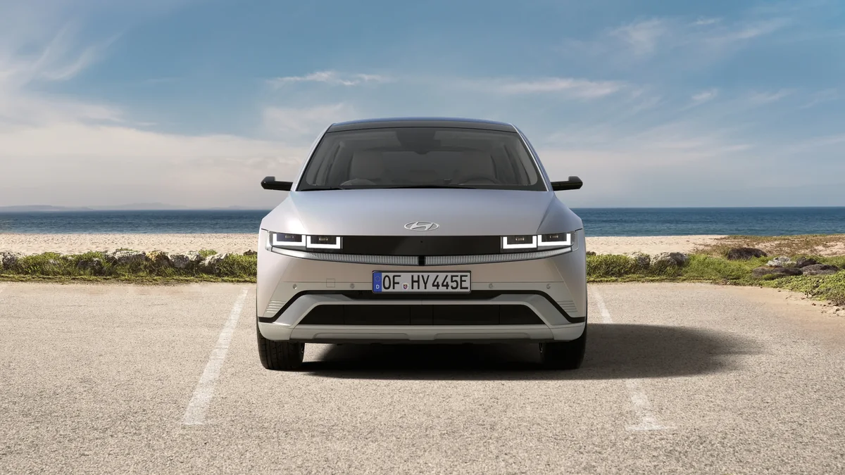 Hyundai Ioniq 5 side profile official image