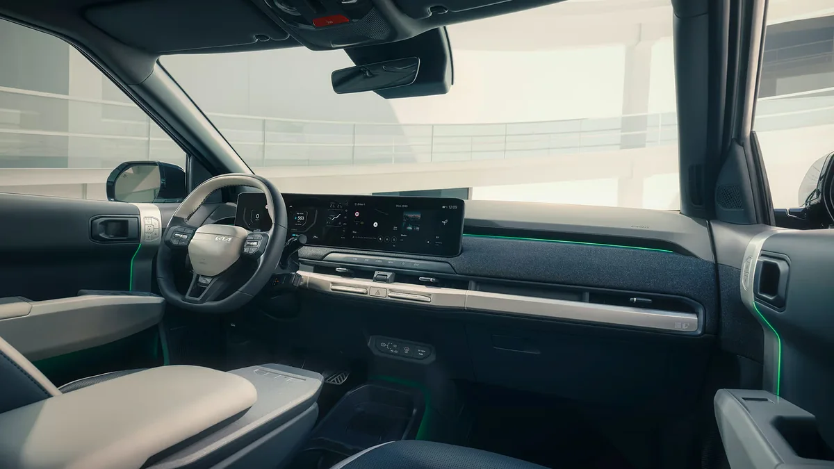 Kia EV3 interior official image