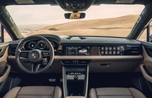 Porsche Macan Electric interior dashboard