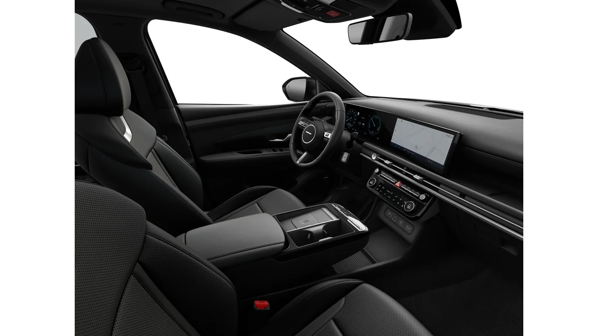 2026 Hyundai Tucson Hybrid Night AWD interior