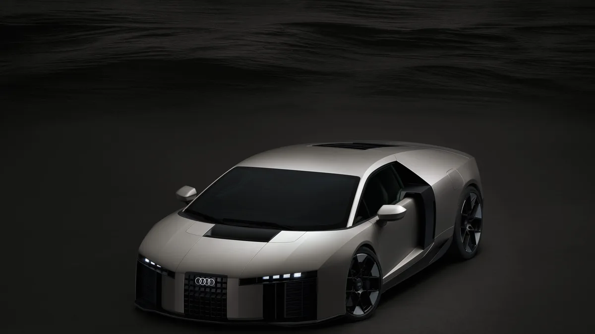 Audi Nuvolari low supercar profile