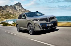 2027 BMW X5 and iX5 front three-quarter view
