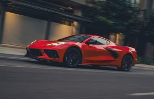 2027 Chevrolet Corvette Stingray in Torch Red