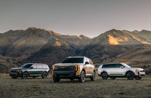 2027 Kia Telluride Hybrid exterior lineup