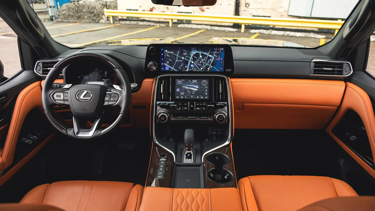 Lexus LX 700h interior