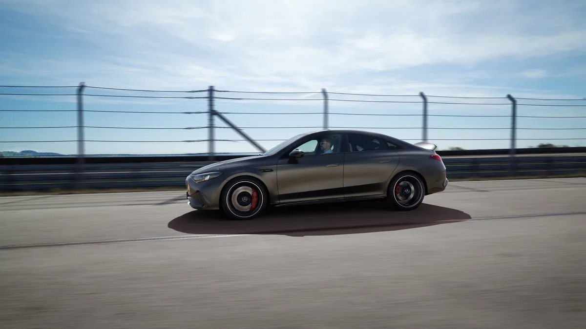 2027 Mercedes-AMG CLA 45 EV exterior