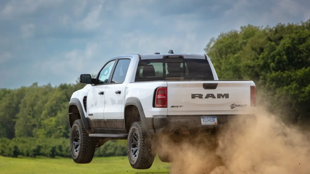 2027 Ram 1500 TRX SRT side profile