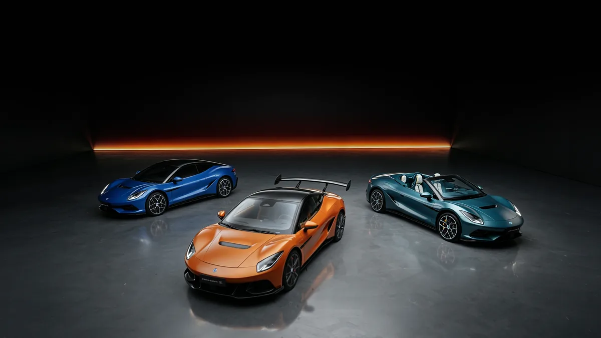 Denza Z electric supercar exterior