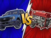 Ford Ranger PHEV: My Built-In Generator Buyer Check Ford Ranger PHEV beside generator test setup