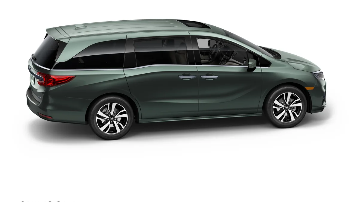 2019 Honda Odyssey minivan affected by rearview-camera recall