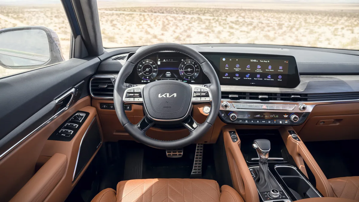 2023 Kia Telluride affected by power-seat fire recall