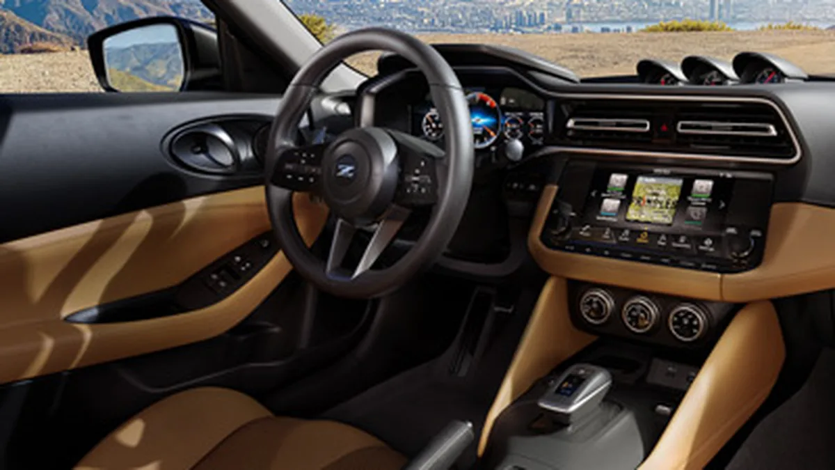 2027 Nissan Z driver focused cockpit