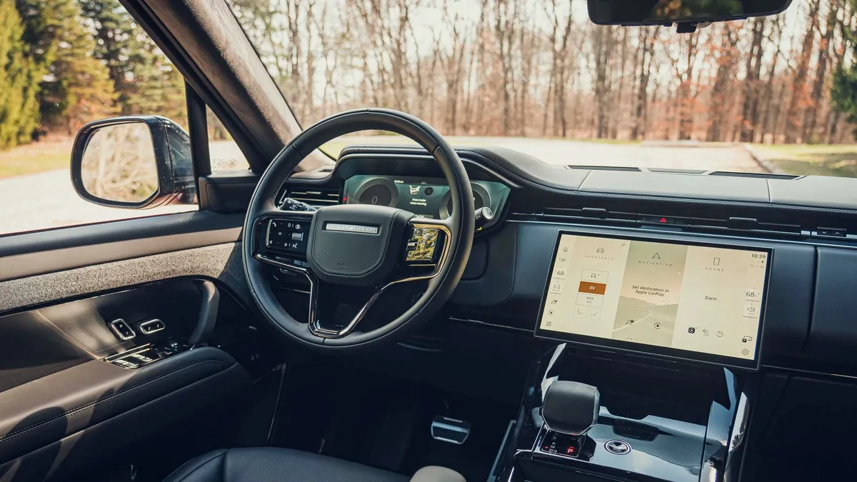 Range Rover model included in the Land Rover driver airbag recall
