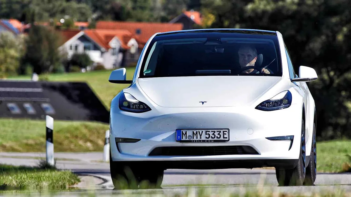 2022 Tesla Model Y used in ADAC long-term testing