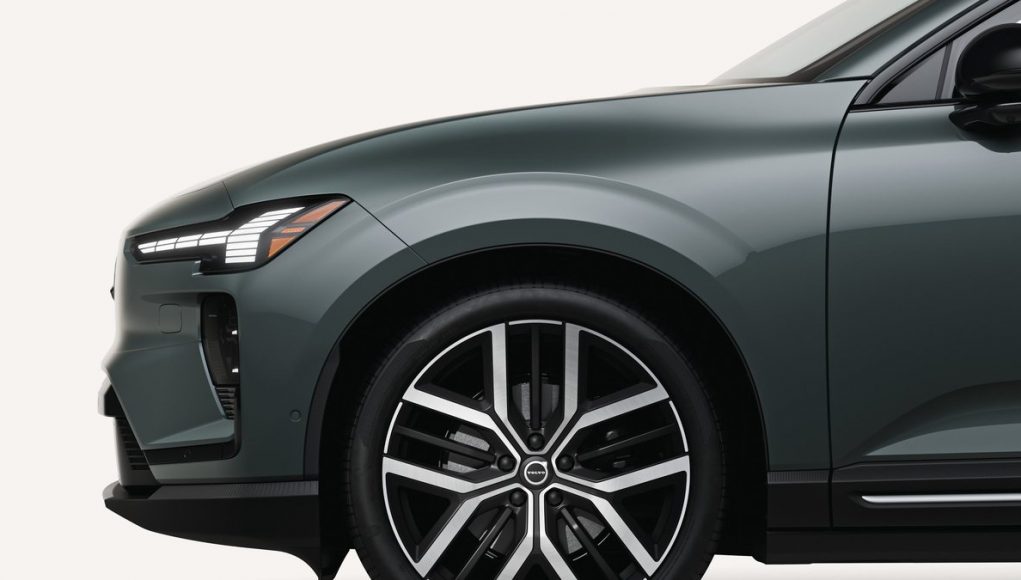 2027 Volvo EX60 front exterior detail